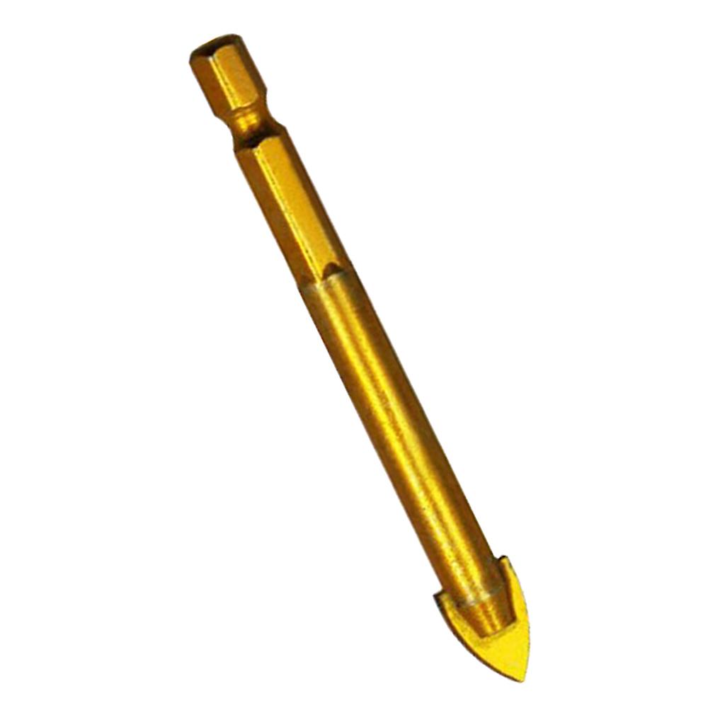 1pc Slotted Hex Shank Ceramic Tile Glass Drill Bits Quick Bits 12mm