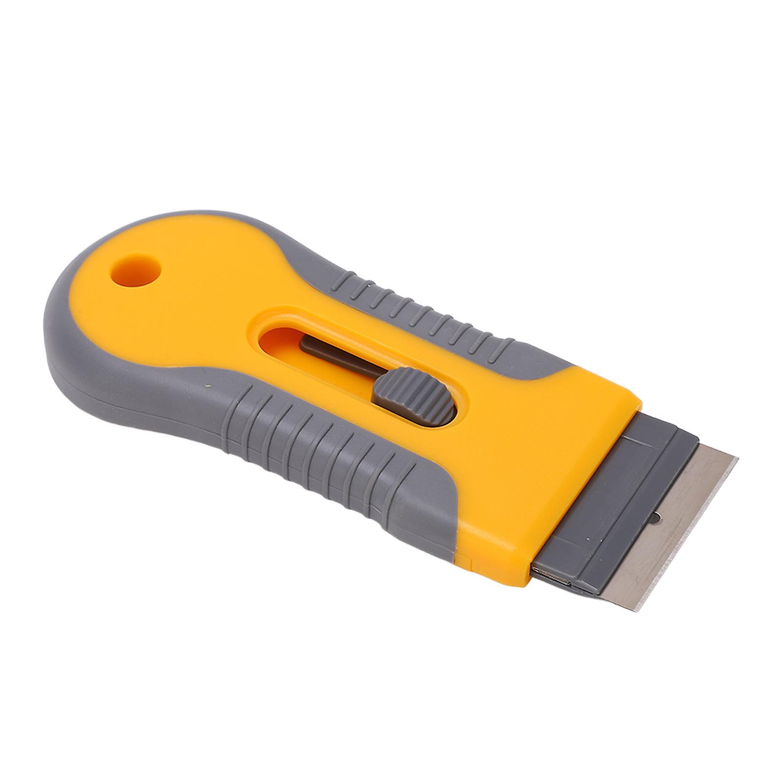 Razor Blade Scraper Set with Snap - Off Design for Sticker Residue and Cleaning