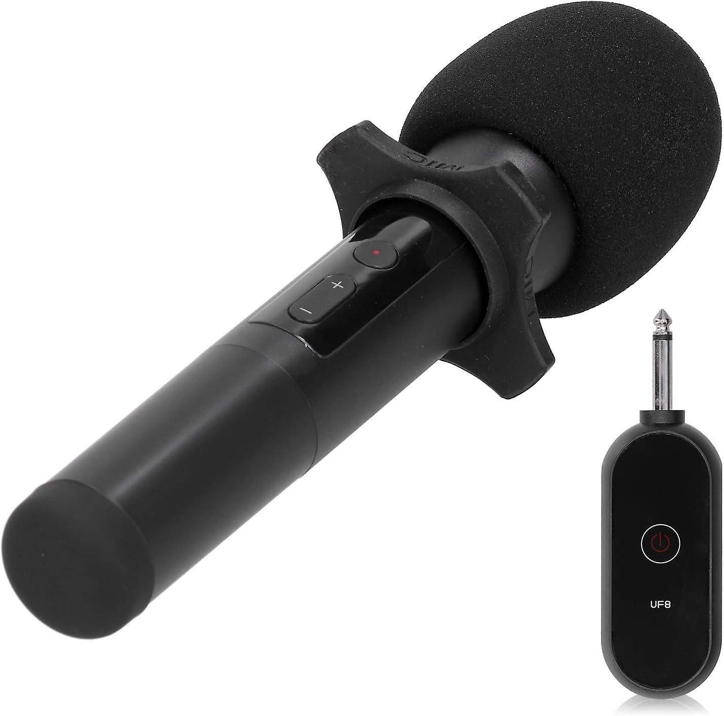 Wireless Microphone,Outdoor 20 Channels Wireless Microphone Loudspeaker Microphone Teaching Guide Mi