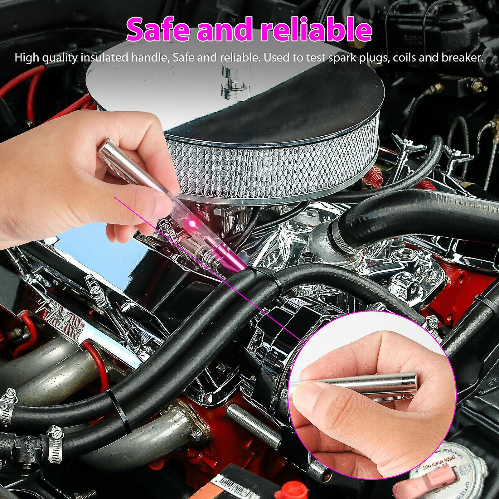 12V Car Tester Auto Ignition Spark Plug Coil Test Pen Detector Diagnostic Tool