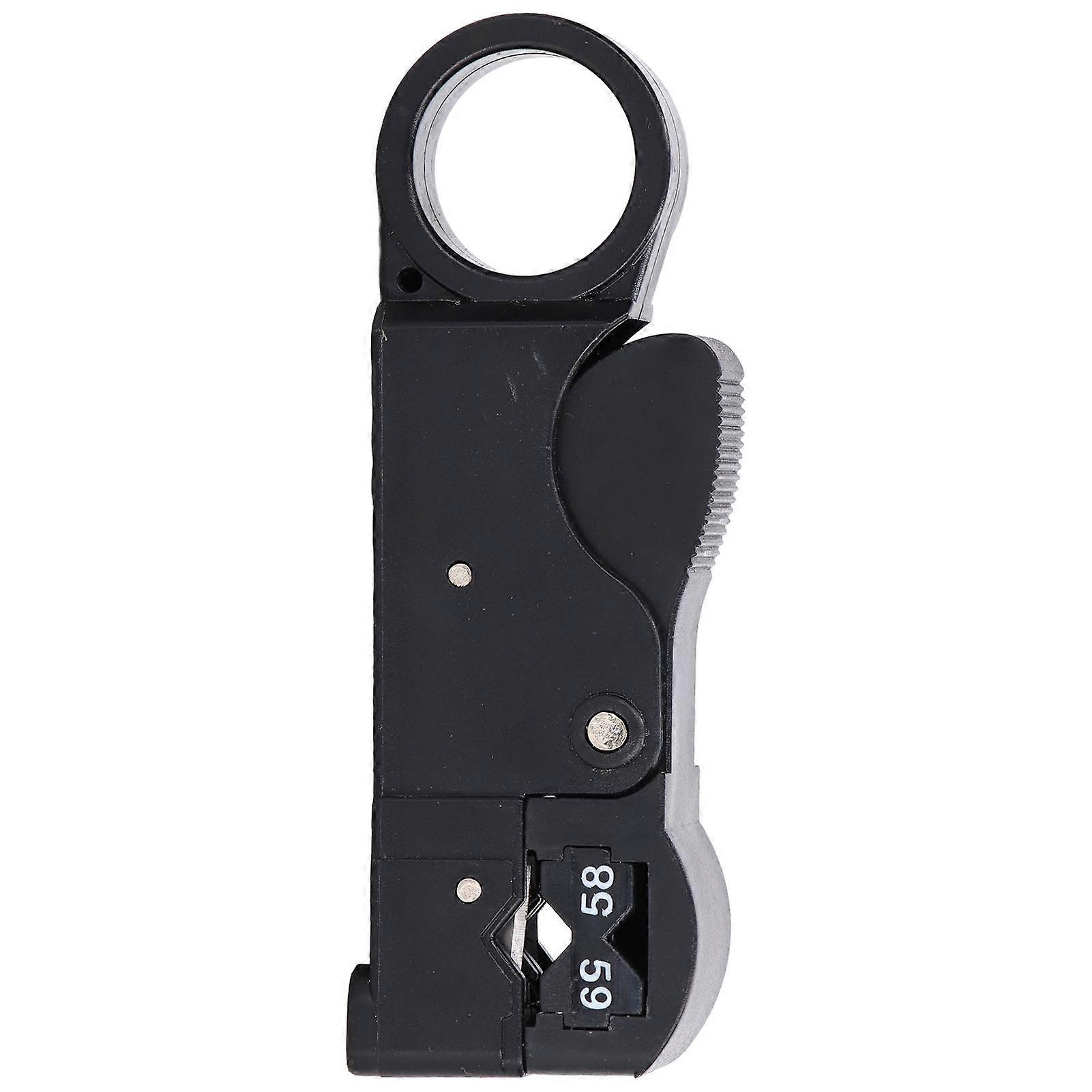 Wire Stripper Exquisite Environmental Protection Easy Adjustment Use Rotation Coax Cable Tool