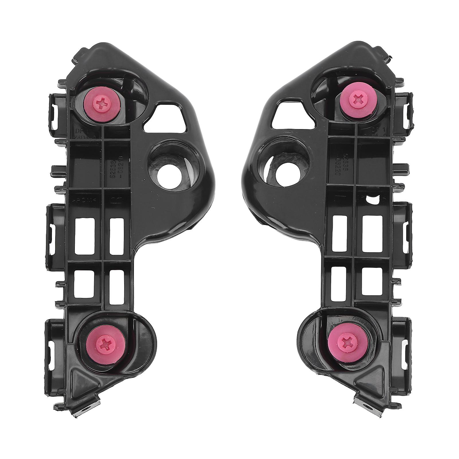 2 Pcs Front Bumper Bracket Retainer 52536‑33060 Beam Hold Mount Support Replacement for Camry 2018 to 2021 