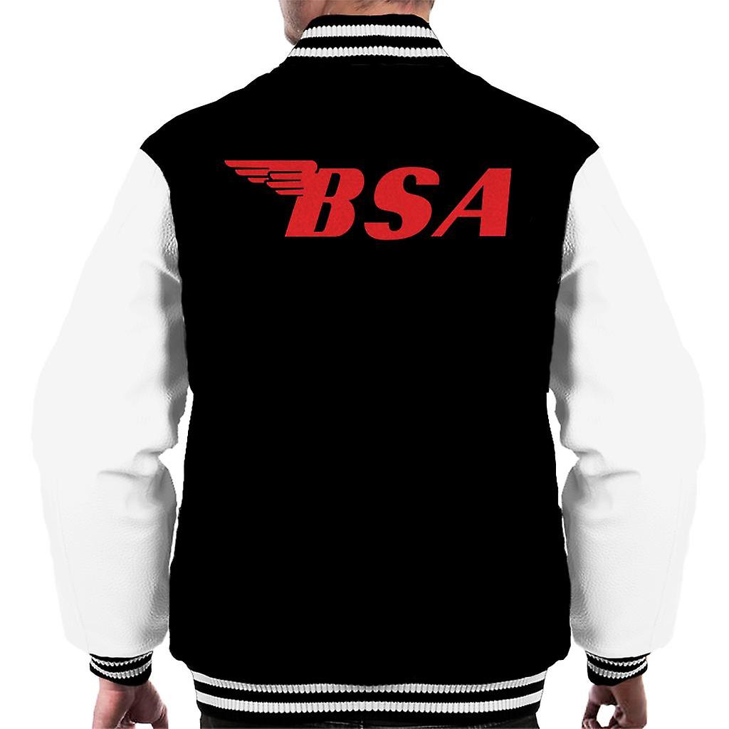 BSA Red Logo Men's Varsity Jacket
