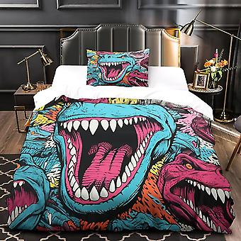 Full/Queen Mackenzie Glow In The Dark Plush Soft Kids' Comforter Set - Mi Zone: Hypoallergenic Kids Bedding, Aqua Blue - Foto 2