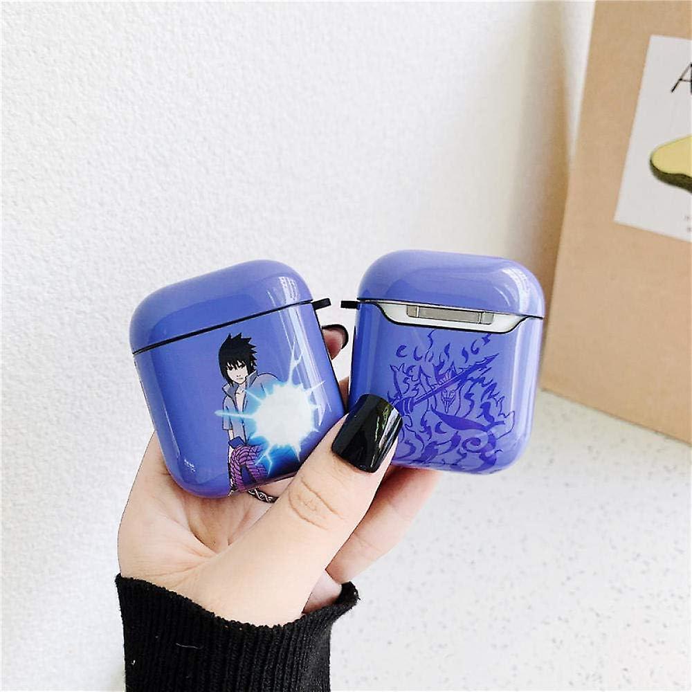 Funny 3D Cartoon Case for AirPods 12 -Sasuke Uchiha