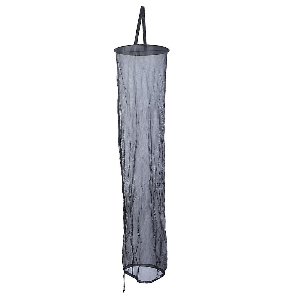 Black Hanging Folding Insect Cage Light Transmission Breathable Mesh Enclosure for Plants and Insects