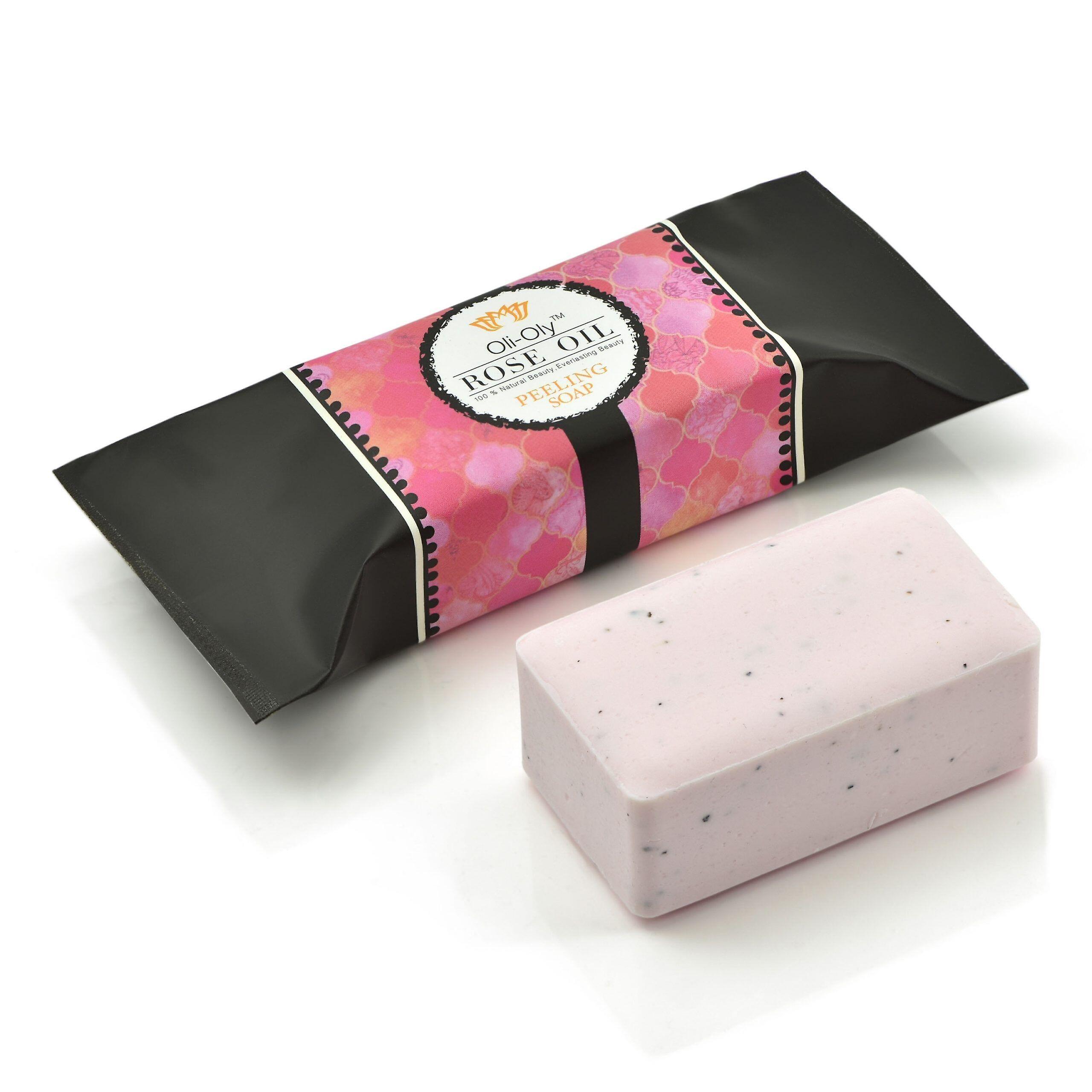 Oli-Oly Peeling Soap with Rose Oil, 50g