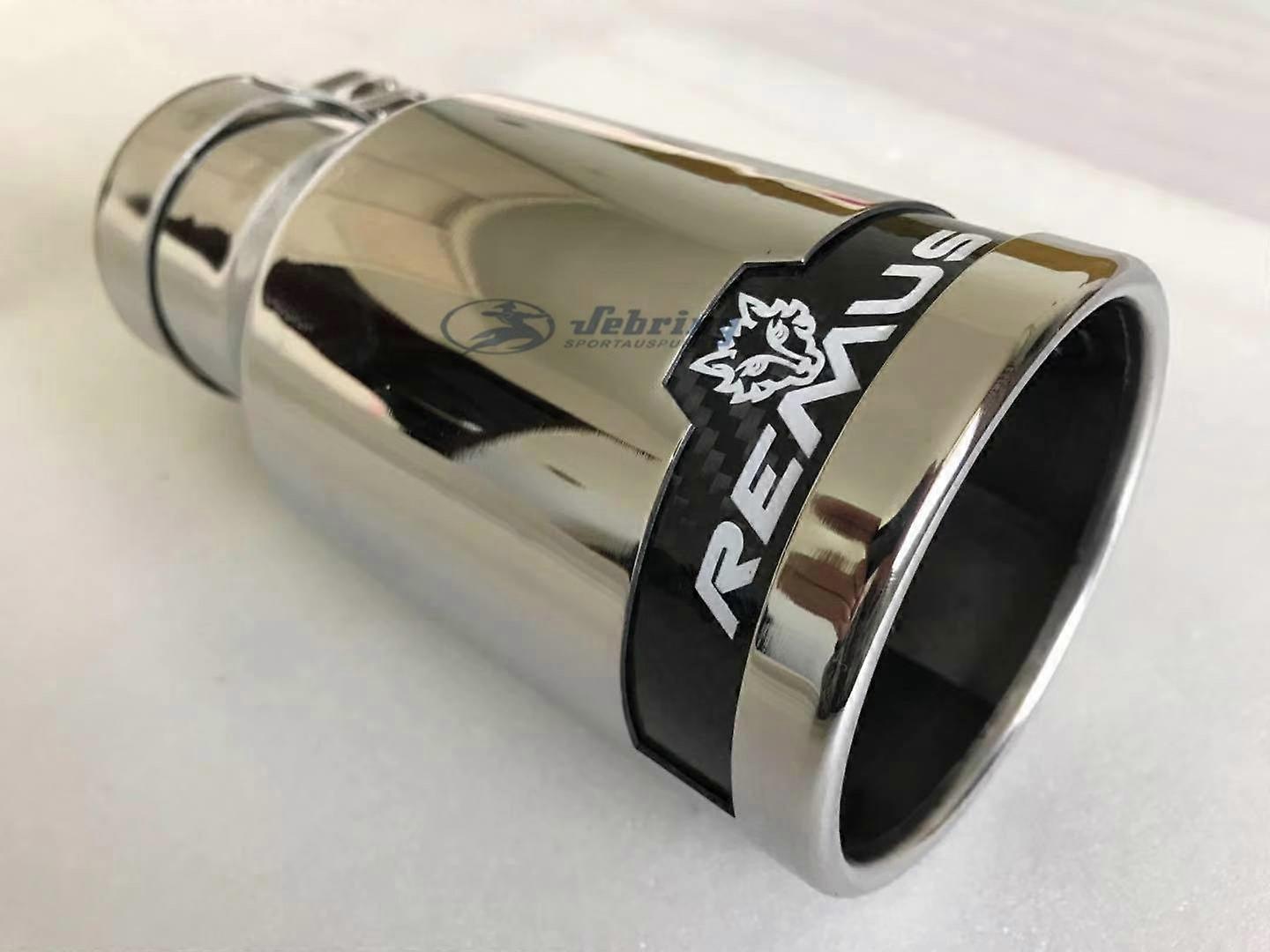 carbon fibre REMUS wolf Stainless steel Universal Automobile exhaust pipe Muffler Car accessorie modification e90