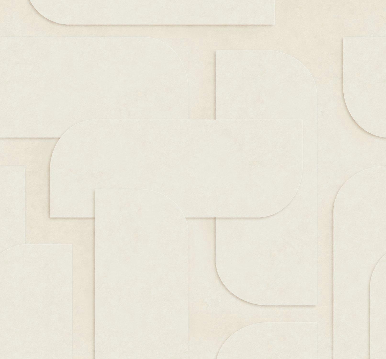 ESTAhome wall mural 3D print light beige - 3 x 2.79 m - 159421