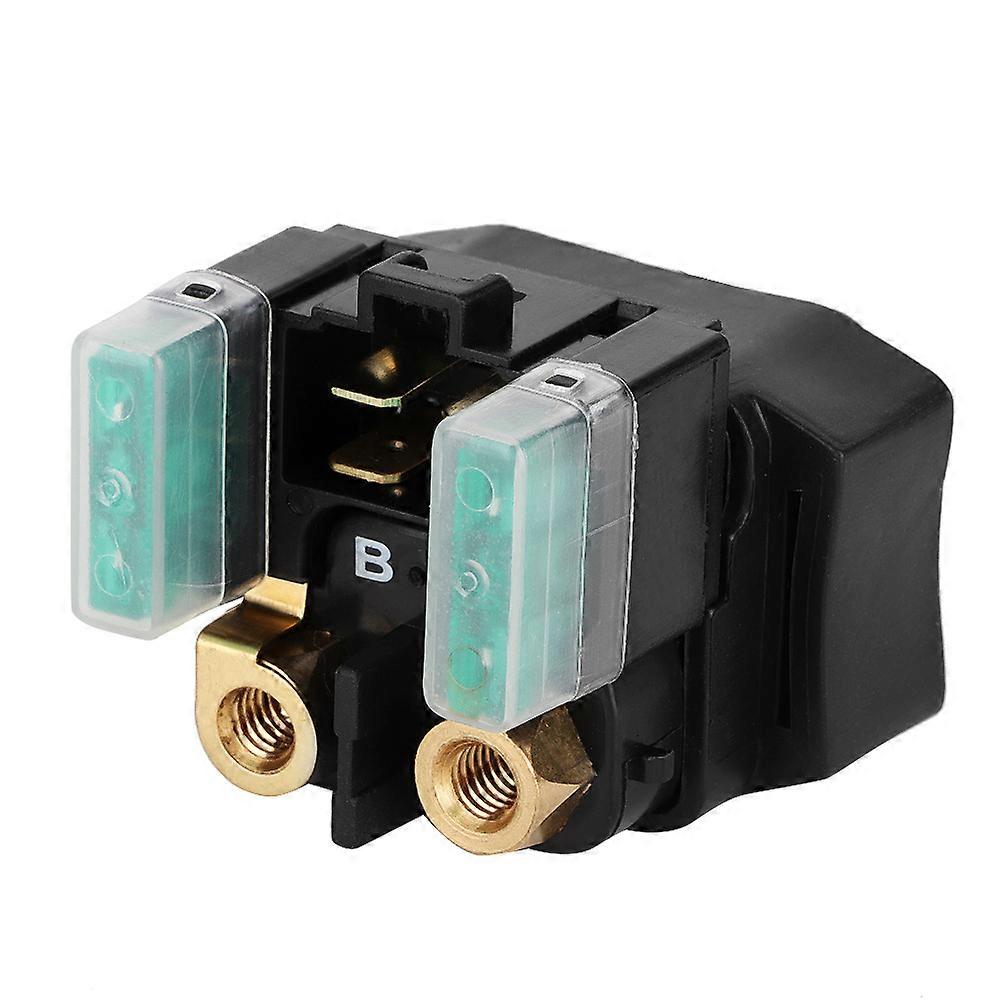 Starter Solenoid Relay 30A Square Plug Fits for YAMAHA ATV RHINO YXR450 450 2006 E2U475