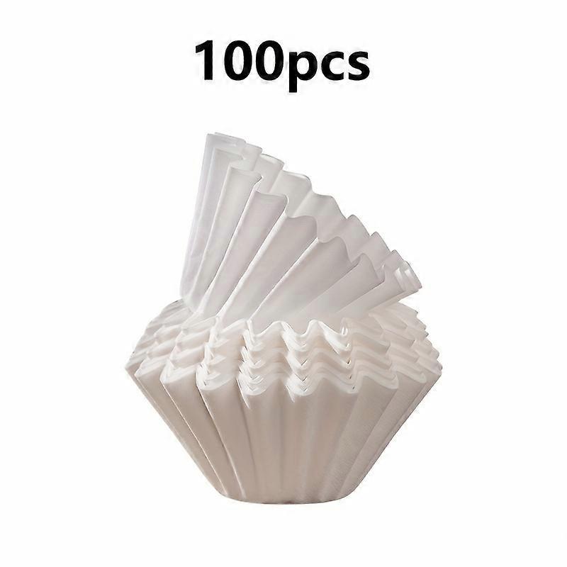 V-shaped Coffee Filter Paper (3.5''x2.4''/9cm*6cm), Cupcake Design, Natural Paper Material, Home & Cafe Use, Perfect For Hand Drip Coffee, Convenient