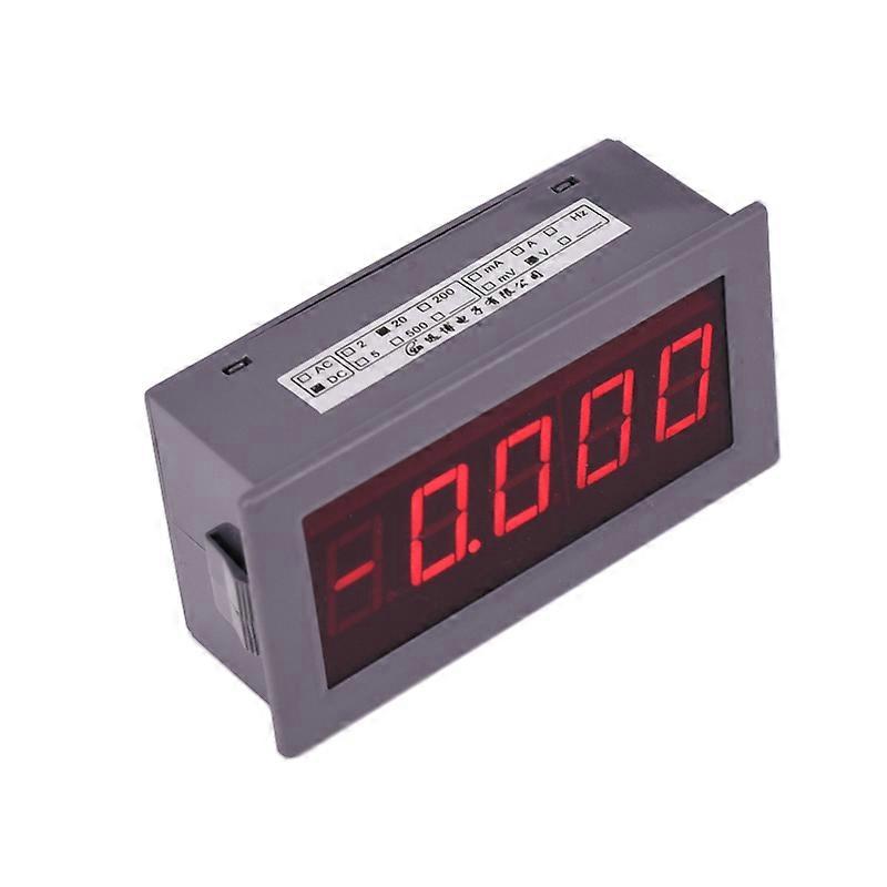 Led Display Digital High Accuracy Dc Voltmeter Voltage Meter Monitor Positive Negative Icl7135 Positive And Negative Voltmeter