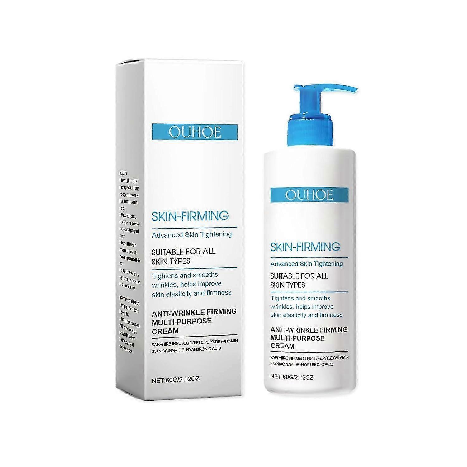 Anti-wrinkle firming multi-purpose cream, advanced firming and revitalizing cream, tightens and smoothes wrinkles, helps improve skin elasticity