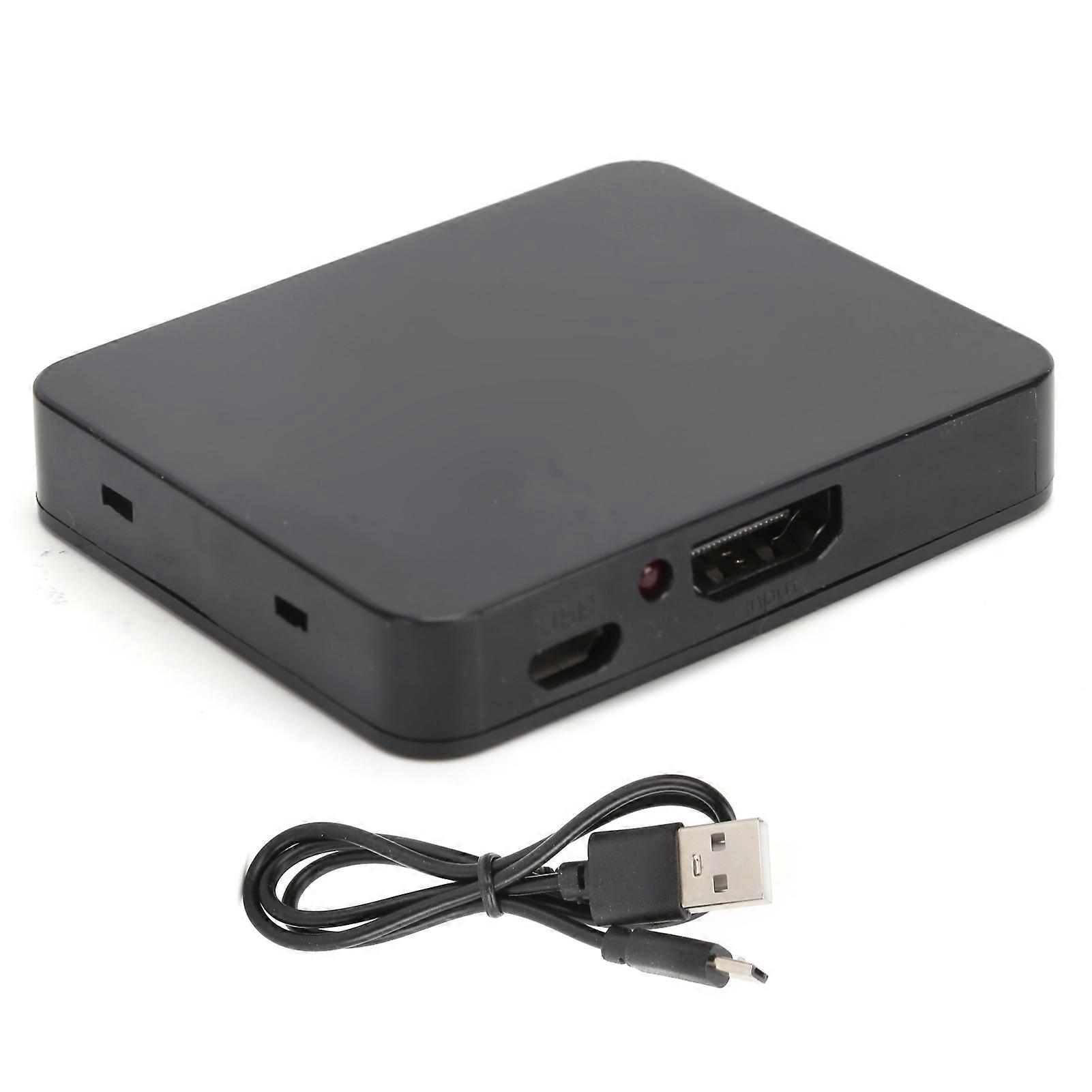 HighDefinition Multimedia Interface Splitter 1080P 1 in 2 Out 4K Mini Video Full HighDefinition with Cable