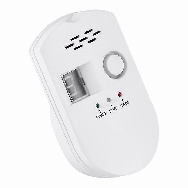 Auspicious-gas Alarm Detector, White, 120*69(mm)