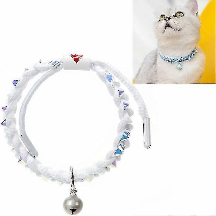 color cotton woven universal collar colour bell braided adjustable