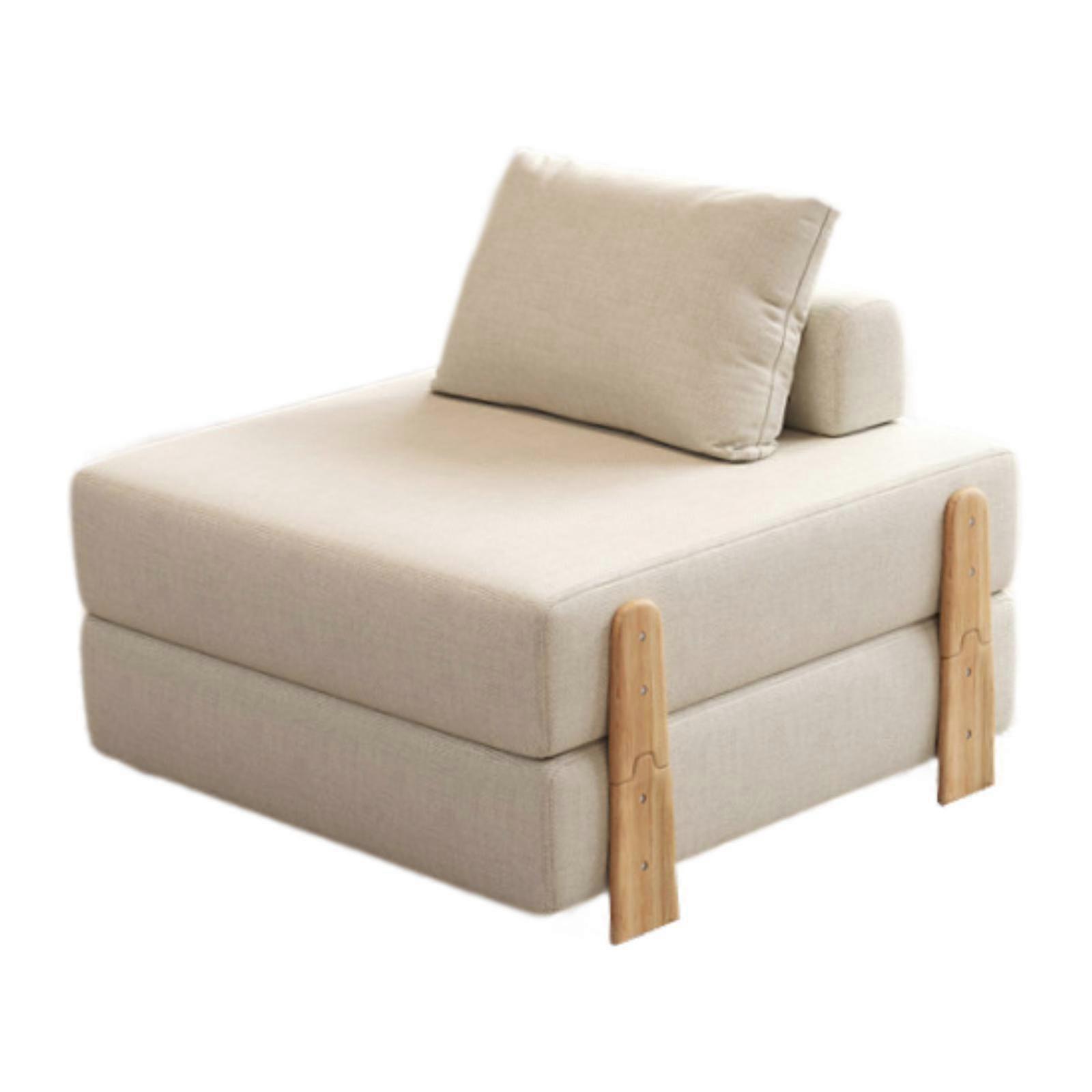 Folding Sofa Bed Modern Breathable Foldable Upholstered Sofa Apartment Couch