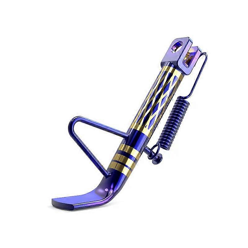 Motorcycle Modification Titanium Burning Side Tripod Universal Titanium Burning Side Support Calf Electric Car Titanium Burning Side Tripod Cross-Bord