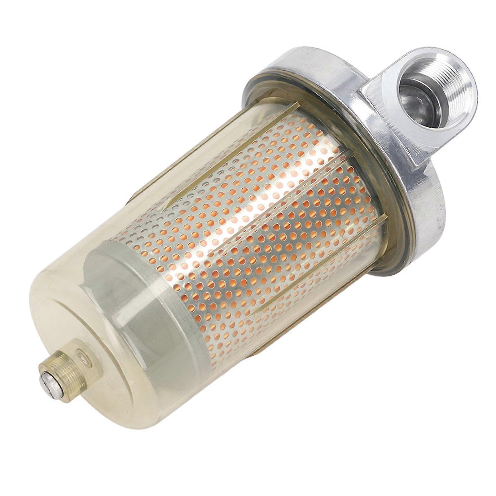 Fuel Filter Transparent 1.3in Fuel Dispenser Filter Filtering Accessory for Replacement