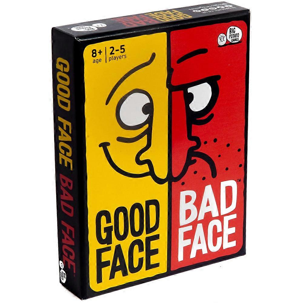 Good Face Bad Face Fun Engaging Family Game for Tabletop Gaming Enjoyment