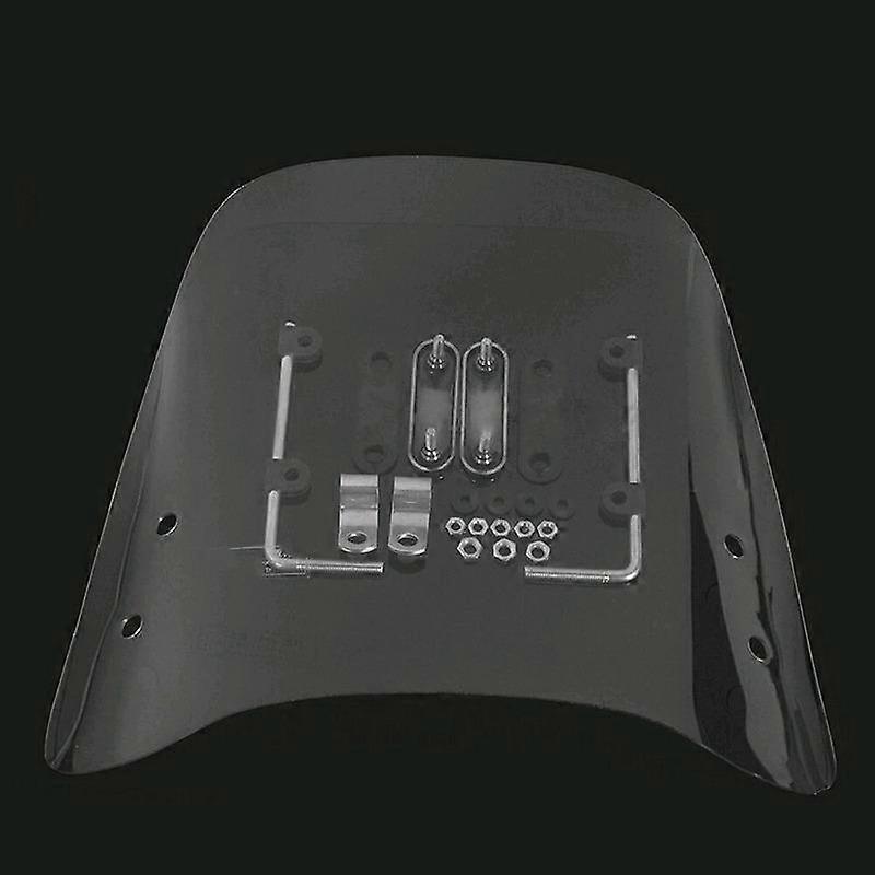 Motorcycle Tuning Windscreen Wind Deflectors Scratch Resistant Scooter Windshield Clear Easy Install Decoration Accessories