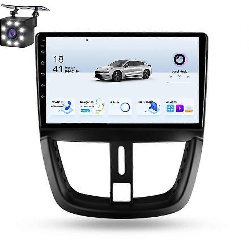 Android radio For Peugeot 207 CC 207CC 2006-2015 Car stereo Multimedia Video Player carplay GPS