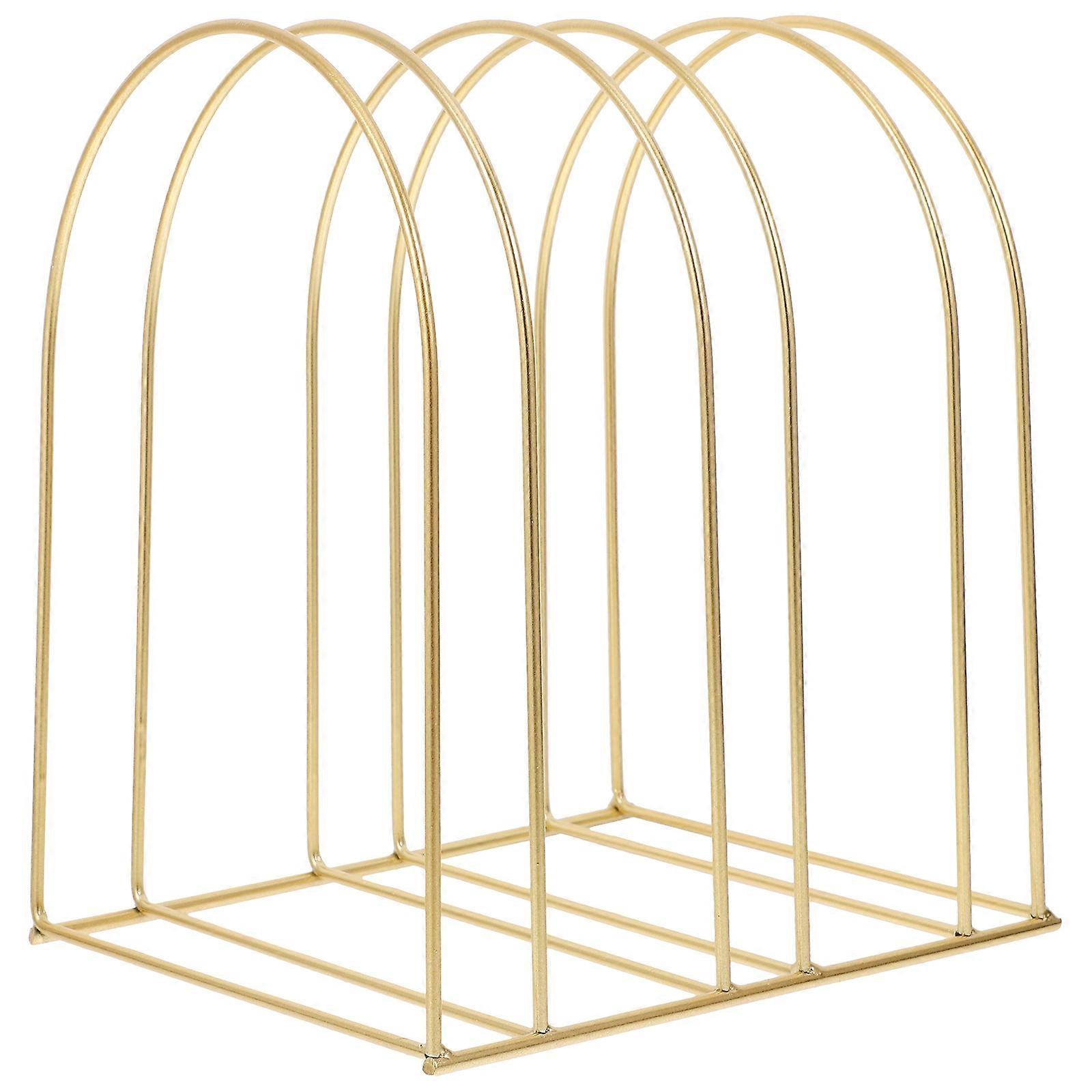 Yllehatt Stativ Vinterhatt Display Rack Järntråd Hatthållare för butik