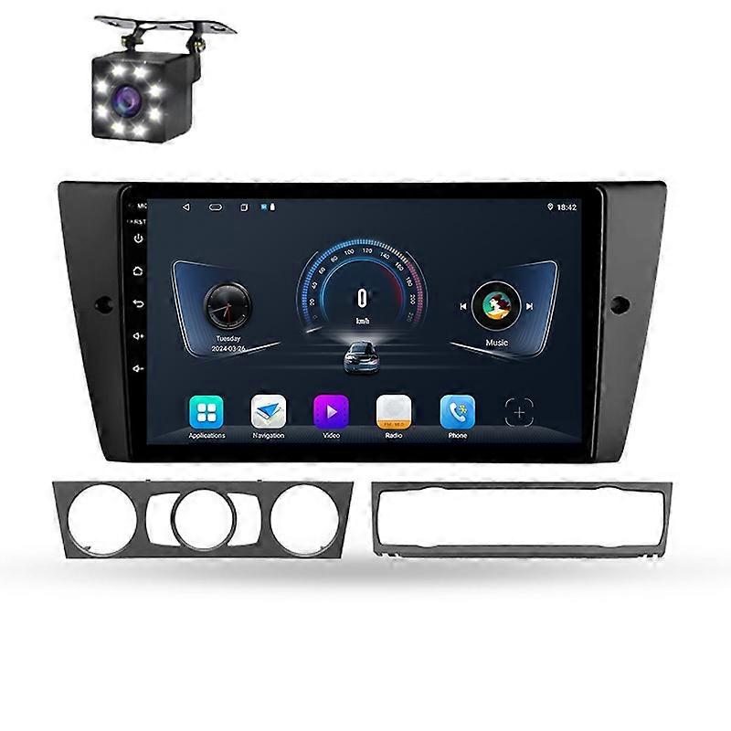 Car Radio Android 14 For BMW 3 Series E90 E91 E92 E93 2006-2012 Auto Multimedia Stereo