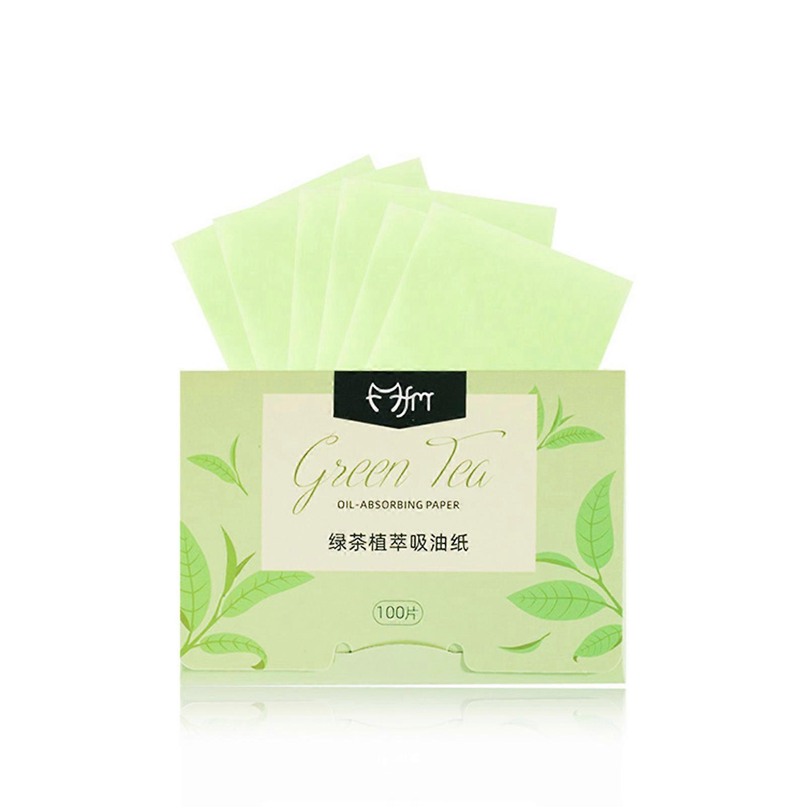 100Pcs Face Oil Blotting Paper Blotting Tissue Makeup Tools for Outdoor Party Meeting