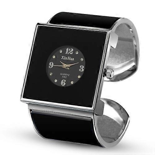 Square Large Dial Bracelet Quartz Watch for Women
