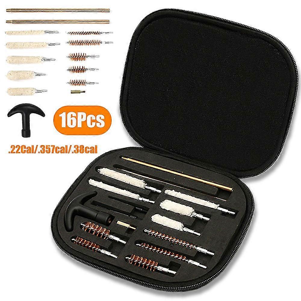 3pcs/16pcs Gun Cleaning Kit For Soft Handgun Cleaning Set Gun El Brush Tool Rod Tw
