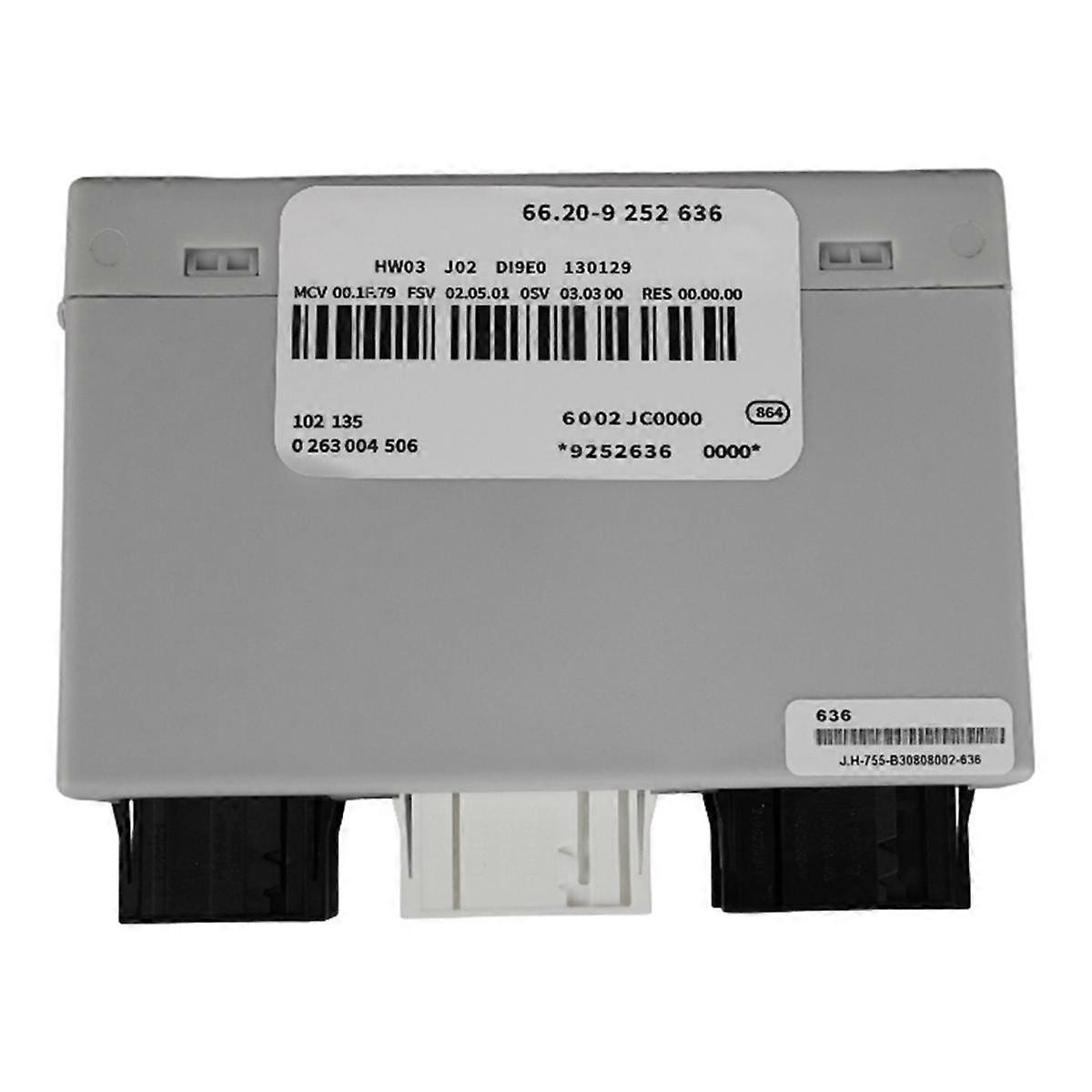 66209252636 Modulo di controllo della distanza del parcheggio per X1 E84 2009-2015 Controllo di parcheggio versione alta a 3 spine Come mostrato