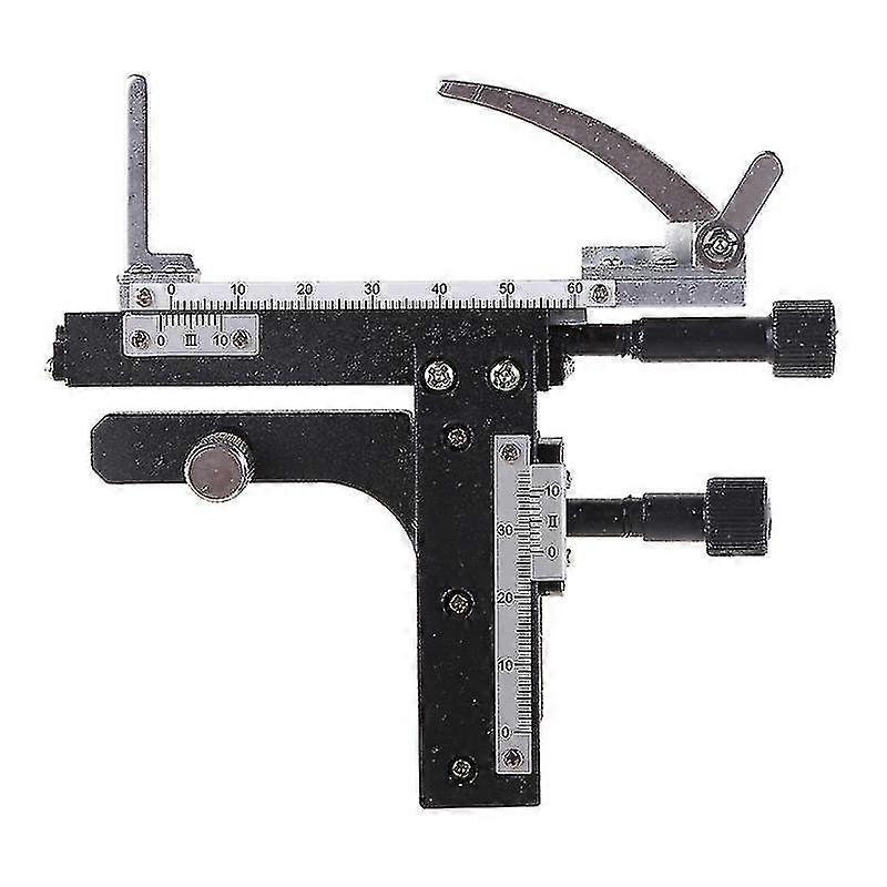 Microscope Attachable Mechanical Stage X-y Moveable Caliper Vernier With Scale