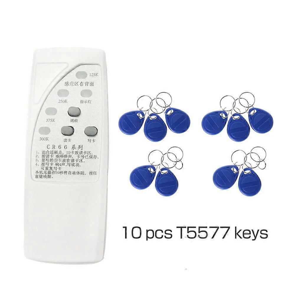 125Khz RFID Card Duplicator Copier 125/250/375/500KHz CR66 RFID Scanner Programmer Reader Writer Duplicator