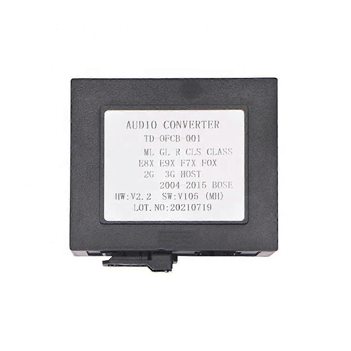 Car Stereo MOST Fiber Optical Radio Decoder Amplifier Adapter Box for ML/GLR/W164/W251 for