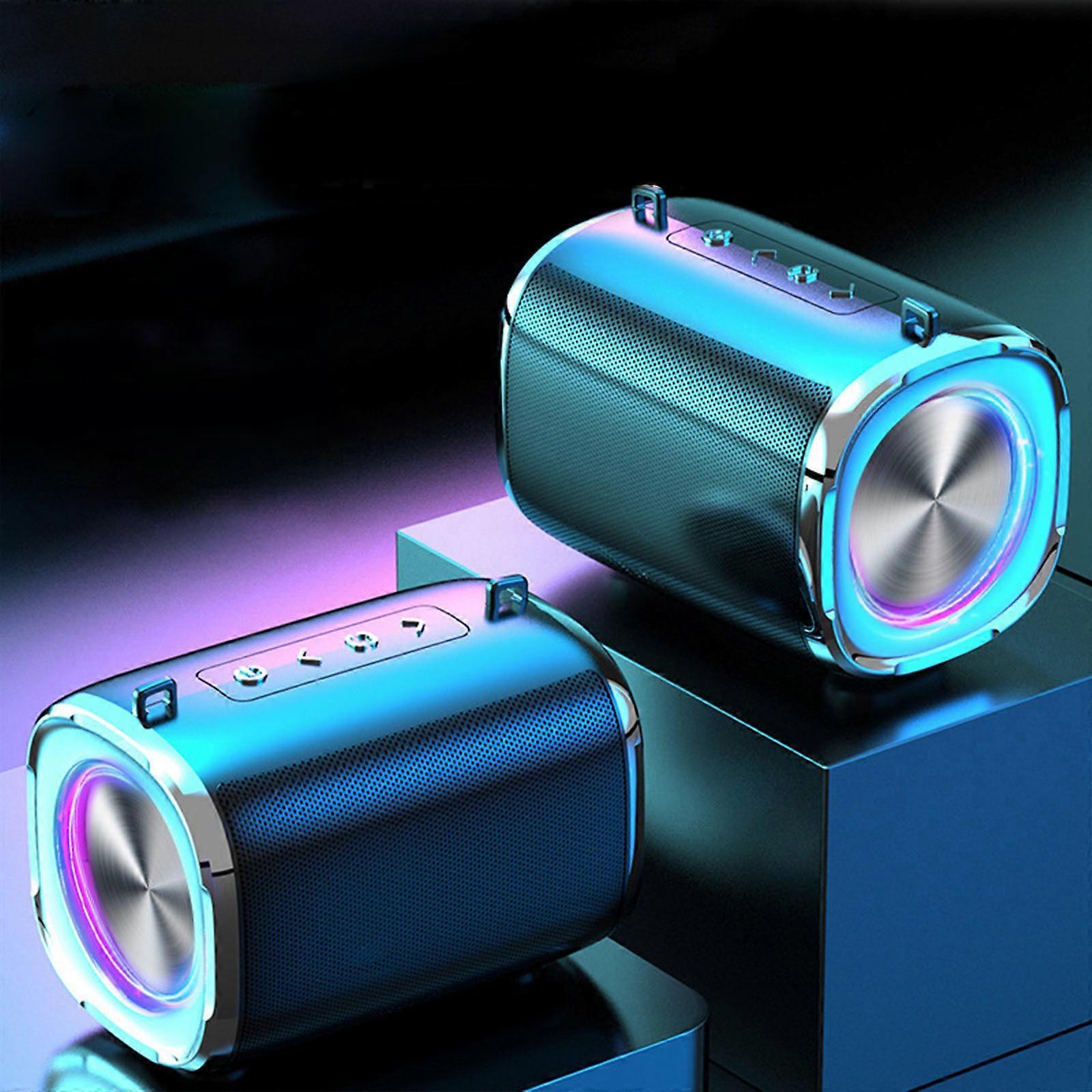 Bluetooth Speaker Outdoor Portable Dual Diaphragm Multi-mode Playback