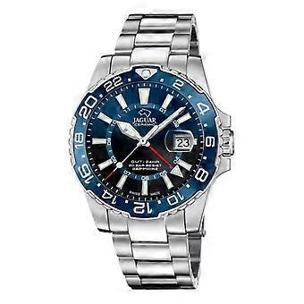 Jaguar keramisch analoog kwartshorloge voor heren met roestvrijstalen armband J1011/2
