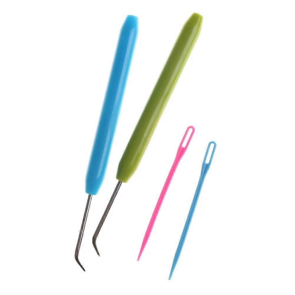 2pcs Needle and Hook Crochet Hook Set For Knifty Knitter & Knitting Loom