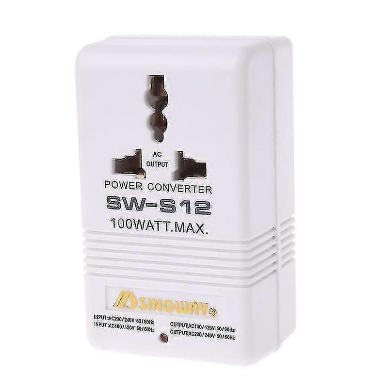 Professional 220/240v To 110/120v Power Voltage Electricity Adapter Converter--