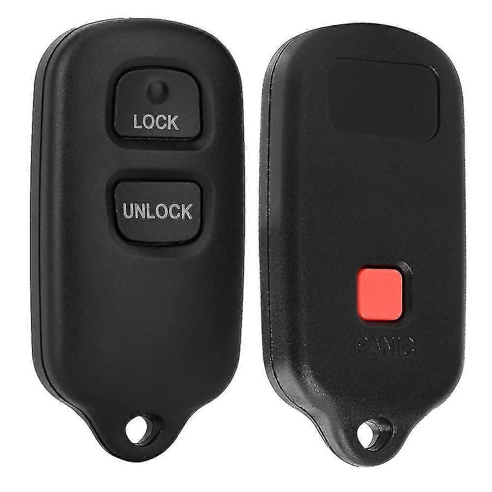2+1 Buttons Keyless Remote Key Case Replacement Shell Car Key Shell For Toyota Rav Cruiser 4runner Camry Celica Echo Highlander