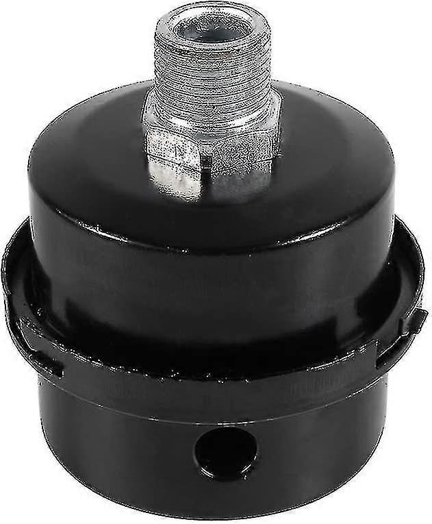 Air Compressor Filter,black Metal Compressor Muffler,3/8"16mm Air Compressor Muffler Filter Air Filter For Compressor (hy)