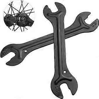 2 peças chave de cubo de bicicleta, 13/14/15/16mm chave de cone, chaves de cone de bicicleta, para reparar pedais de bicicleta e cubos de roda, acessório de ferramenta de reparo de bicicleta