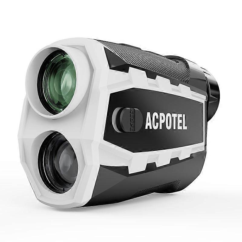 充電式レーザーゴルフ距離計望遠鏡800m、磁気スロープ調整旗竿ロック付き