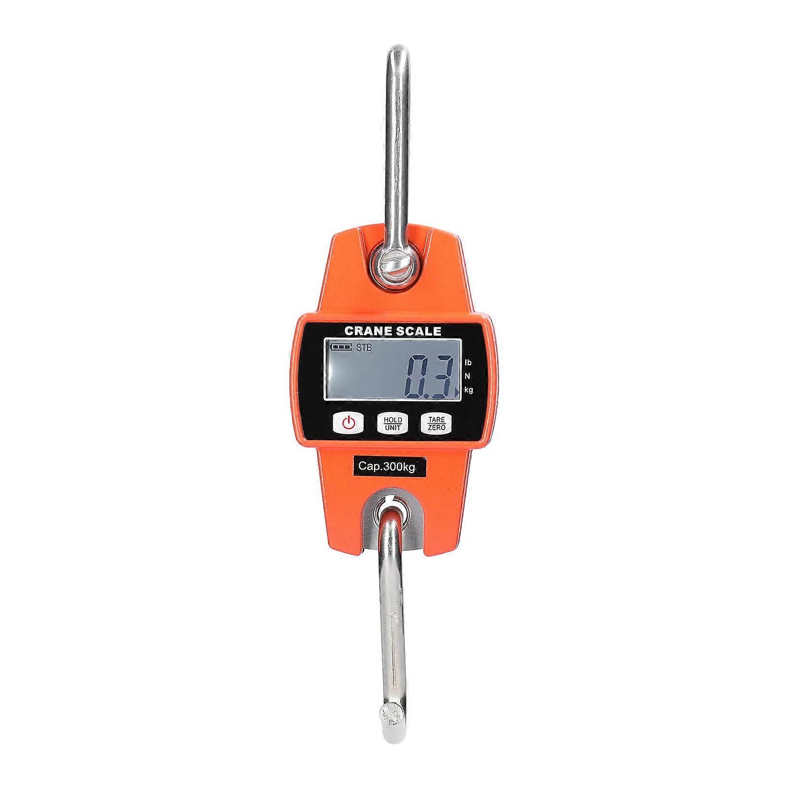 Mini LCD Numérique 300kg Portable Électronique Industriel Robuste Poids Crochet Grue Balance Suspendue Cuisine Balance De Poids T