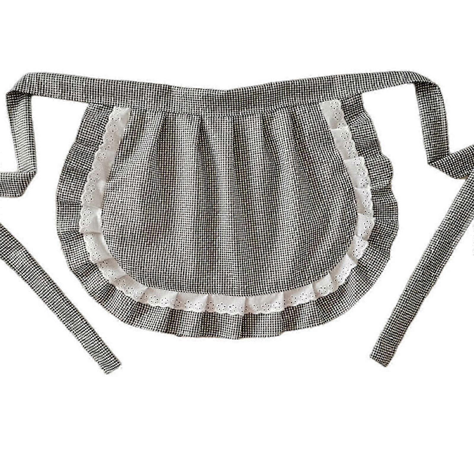 Retro Forklær Midje Forkle, midje forkle for jenter, Tight Costume, Half Forkle, For Party