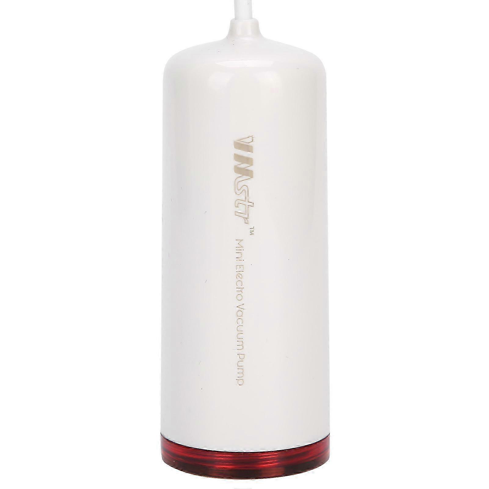 Electric Automatic Vacuum Pump Mini Portable USB Powered Vacuum Suction Machine White