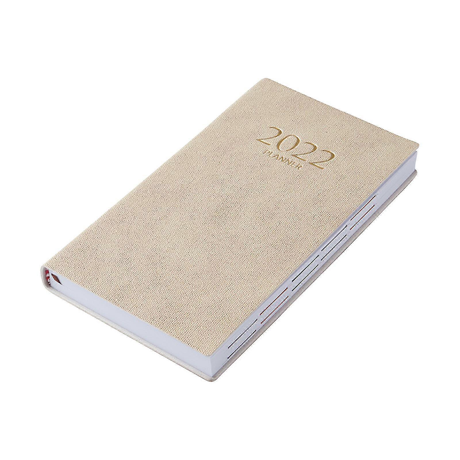 2022 schedule notepad inside page a6 efficiency manual planning notebooks