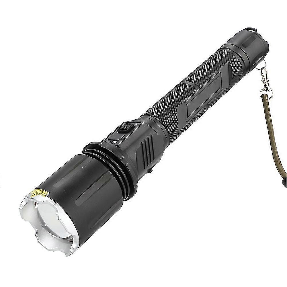 For Mtg2 Zoom Flashlight Wide Angle Lens Flashlight Emergency Hammer Lcd Screen Usb Charging