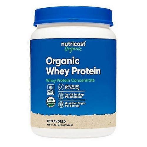 Nutricost Organic Whey Protein Powder ,1 Lb