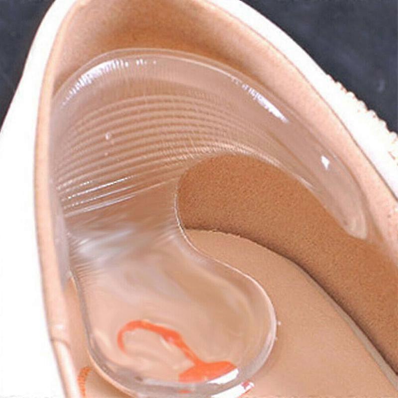 جل سيليكون كعب بطانة قبضة الأحذية إدراج Insoles حماية القدم